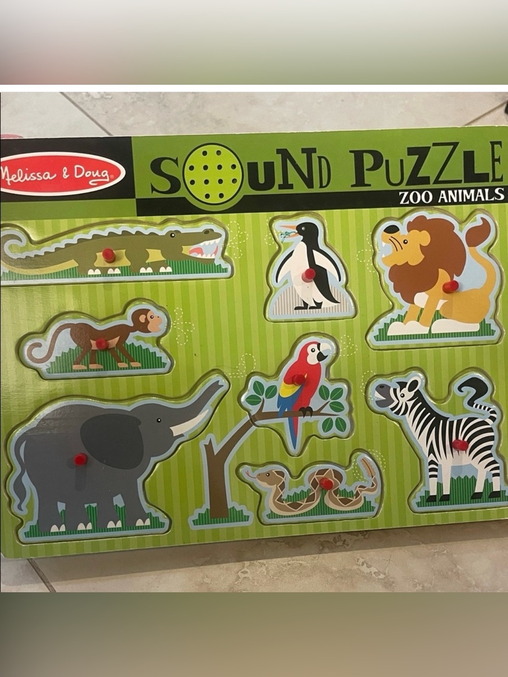 Melissa & Doug 3 Puzzle Set Bundle